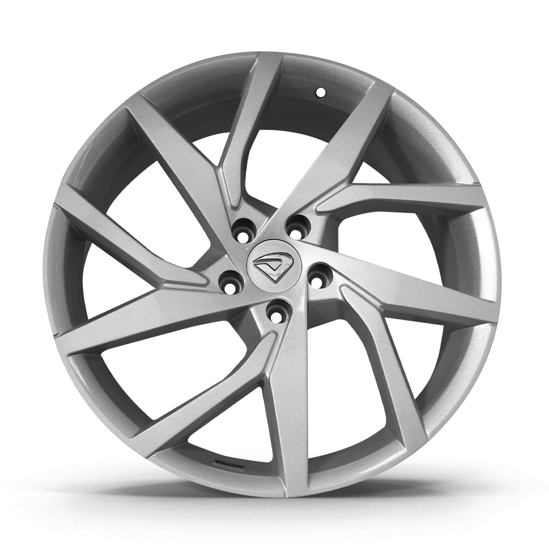 Roda Momentum Aro 20" tala 7,5"  -  Prata Brilhante + Brindes