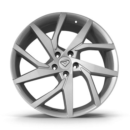 Roda Momentum Aro 20" tala 7,5"  -  Prata Brilhante + Brindes
