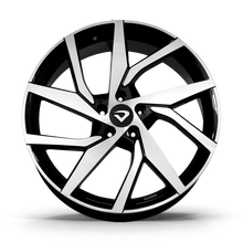 Roda Momentum Aro 20" tala 7,5"  -  Diamantada Total Preto Brilhante + Brindes