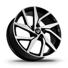 Roda Momentum Aro 20" tala 7,5"  -  Diamantada Total Preto Brilhante + Brindes