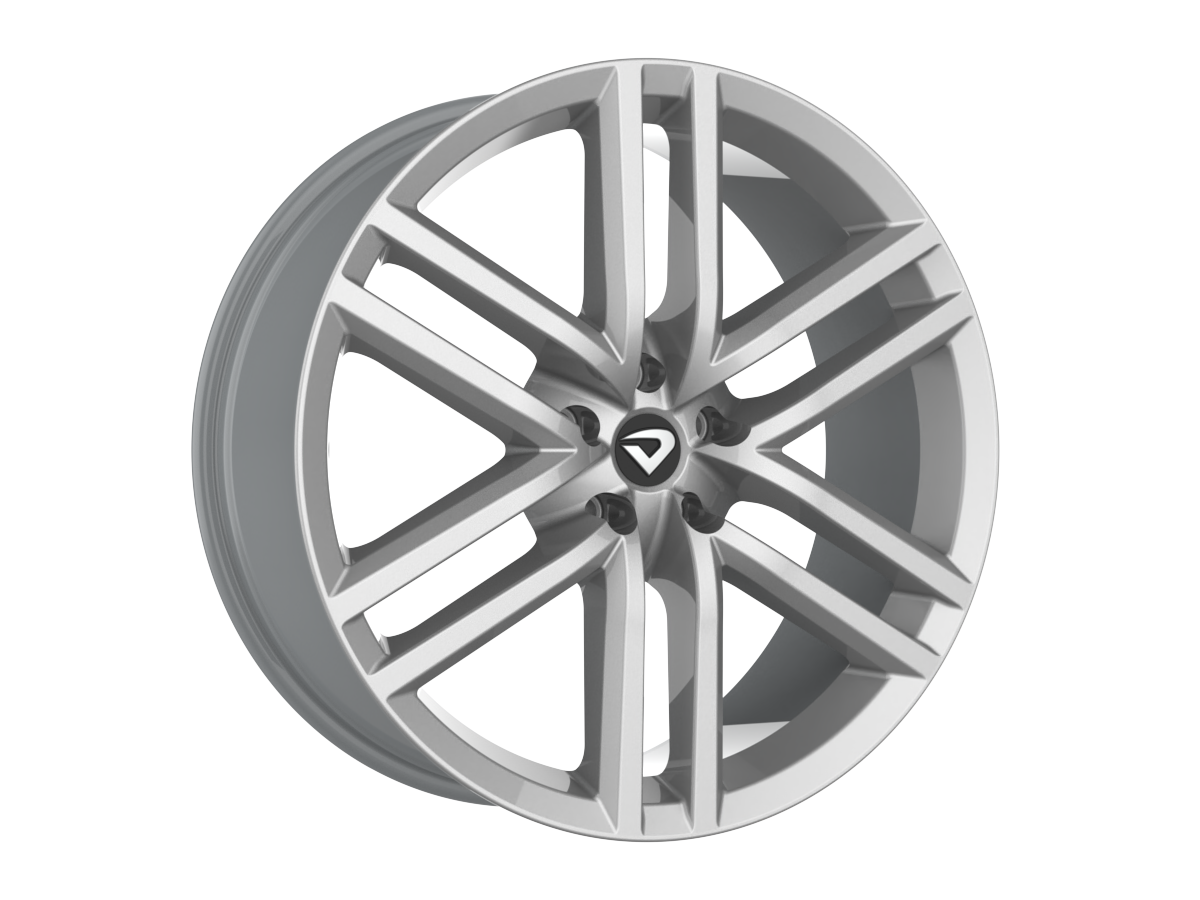 Roda Aro 22" Tala 8,75 New Strong Six Preto Brilhante