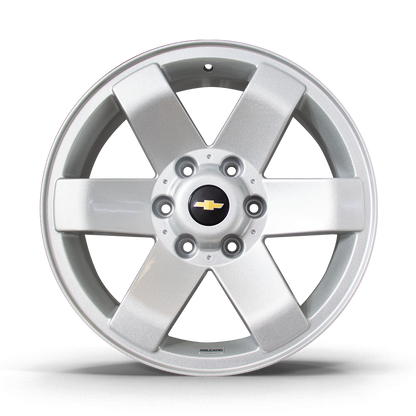 Roda Chevrolet Silverado Aro 18 tala 7 Furação 6x139 + Bicos Grátis