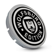 CALOTA PRATA COM EMBLEMA WOLFSBURG PARA RODAS ESCARABAJO