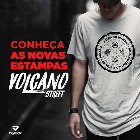 Camiseta Exclusiva Volcano Escudo cor Mescla