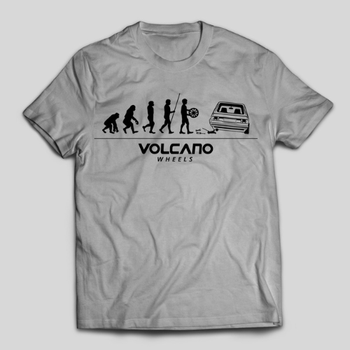 Camiseta Exclusiva Volcano Evolução cor Cinza