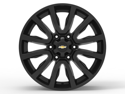 Roda Volcano HIGH COUNTRY Aro 18" tala 7" Furação 6x139,7 Cubo 106,1 Preto Brilhante Diamantado Total