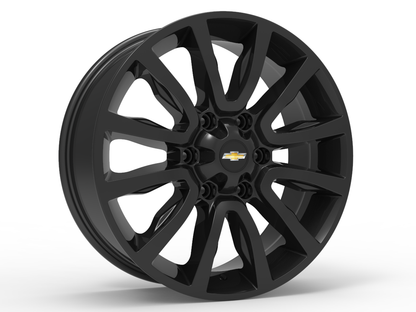 Roda Volcano HIGH COUNTRY Aro 18" tala 7" Furação 6x139,7 Cubo 106,1 Preto Brilhante Diamantado Total
