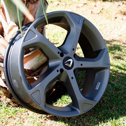 Roda ADVANCE Aro 17" tala 6"  Grafite Fosco