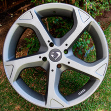 Roda ADVANCE Aro 17" tala 6"  Prata Brilhante + Brindes