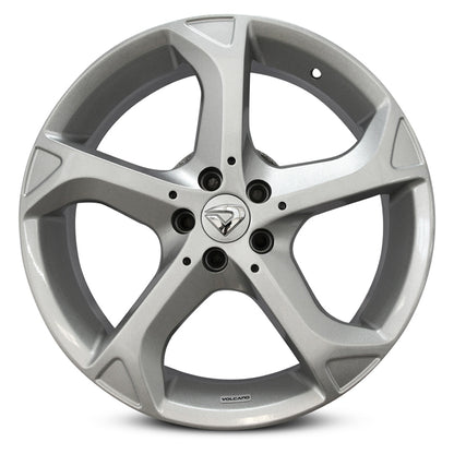 Roda ADVANCE Aro 18" tala 7"  Prata Brilhante