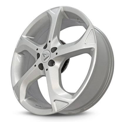 Roda ADVANCE Aro 18" tala 7"  Prata Brilhante