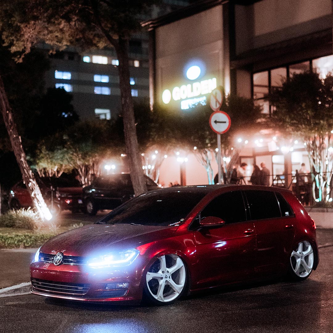 Roda ADVANCE Aro 20" tala 7,5"  Prata Brilhante