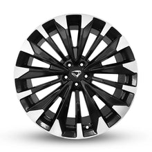 Roda ALTIS GR Aro 20" tala 7,5"  - Diamantada Borda Preto Brilhante