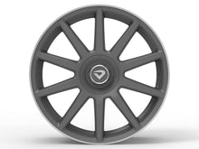 Roda Aro 16" tala 7" Volcano DAIMLER Grafite Fosco Diamantado