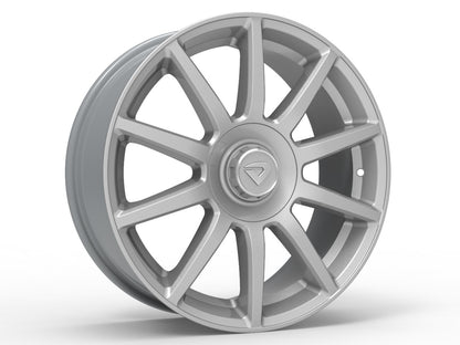 Roda Aro 16" tala 7" Volcano DAIMLER Prata Brilhante