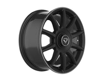 Roda Aro 16" tala 7" Volcano DAIMLER Preto Fosco Diamantado