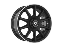 Roda Aro 16" tala 7" Volcano DAIMLER Preto Fosco Diamantado