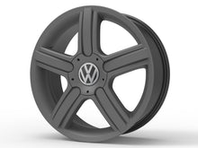 Roda Aro 18" Tala 6" Volcano SPACE Grafite Fosco - Gol, Polo, Fox, Spacefox