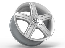 Roda Aro 18" Tala 6" Volcano SPACE Prata - Gol, Polo, Fox, Spacefox