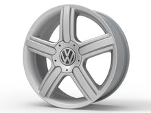 Roda Aro 18" Tala 6" Volcano SPACE Prata - Gol, Polo, Fox, Spacefox