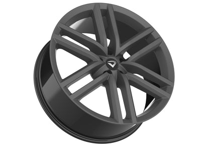 Roda Aro 22" Tala 8,75 New Strong Six Amarok Grafite Fosco furação 5x120mm Et35