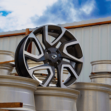 Roda DISCOVERY Aro 17" Tala 6" -  Diamantada Total Grafite Fosco + Brindes