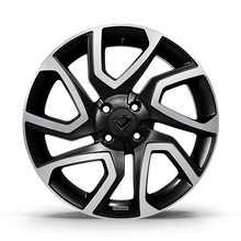 Roda DISCOVERY Aro 17" Tala 6" -  Diamantada Total Preto Brilhante