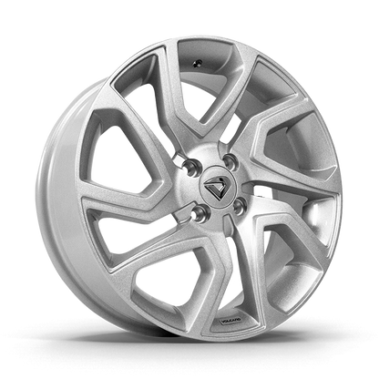 Roda DISCOVERY Aro 17" Tala 6" -  Prata Brilhante