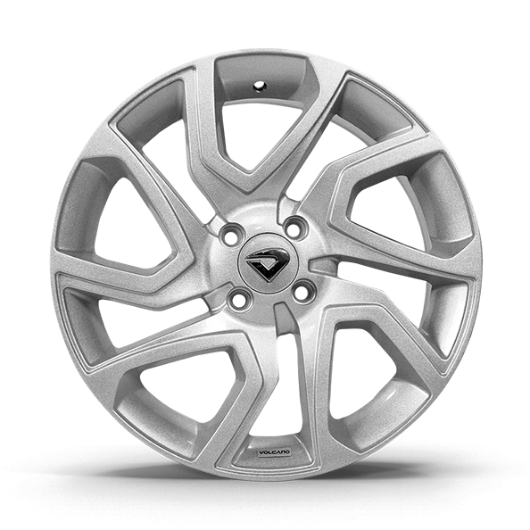Roda DISCOVERY Aro 17" Tala 6" -  Prata Brilhante