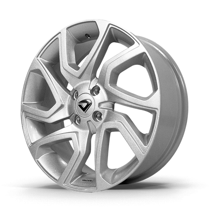 Roda DISCOVERY Aro 17" Tala 6" -  Prata Brilhante