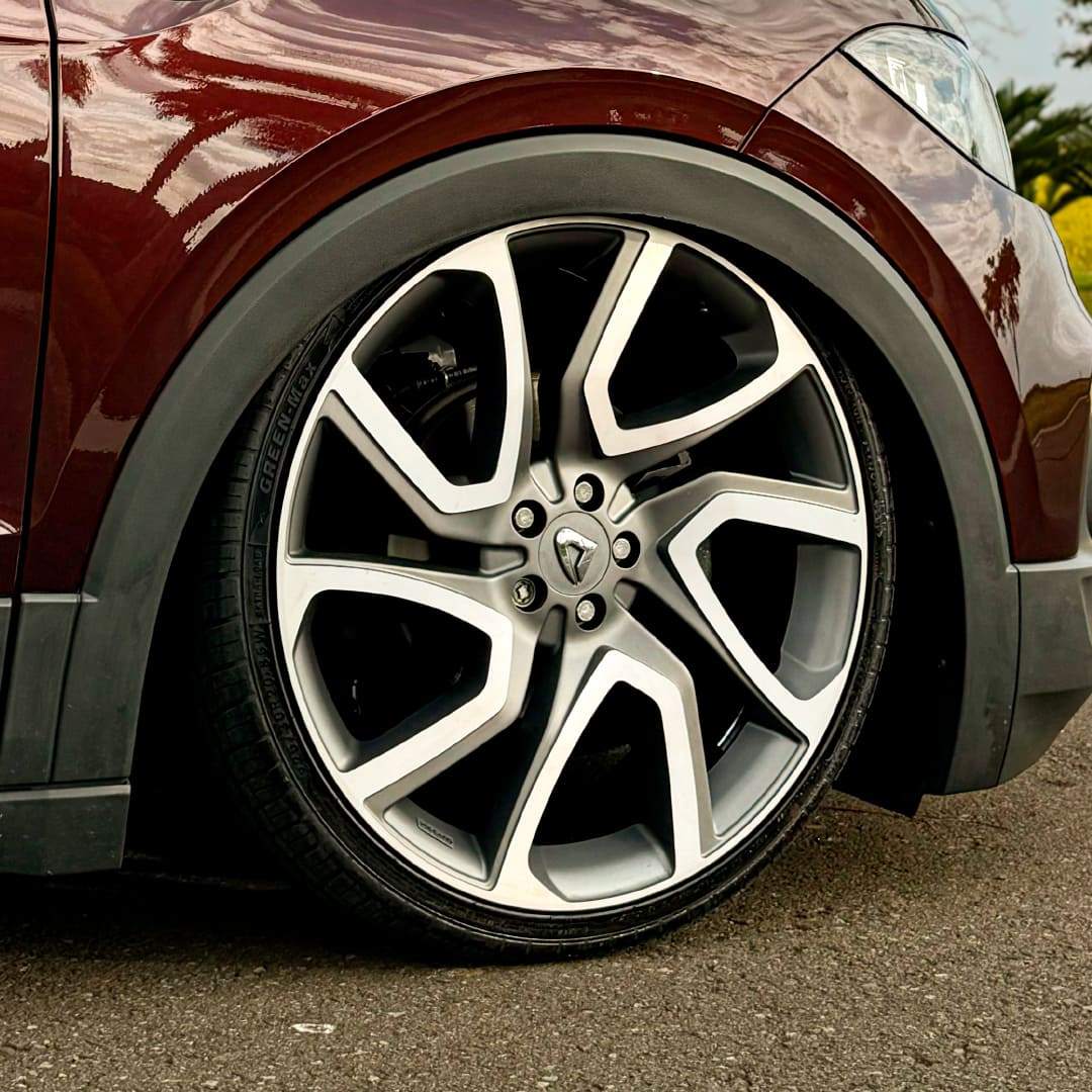 Roda DISCOVERY Aro 20" tala 7,5"  -  Diamantada Total Grafite Fosco