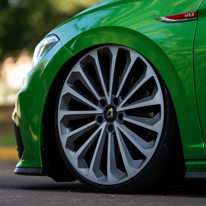 Roda E-TRON Aro 20" tala 7,5"  - Diamantada Total Grafite Fosco