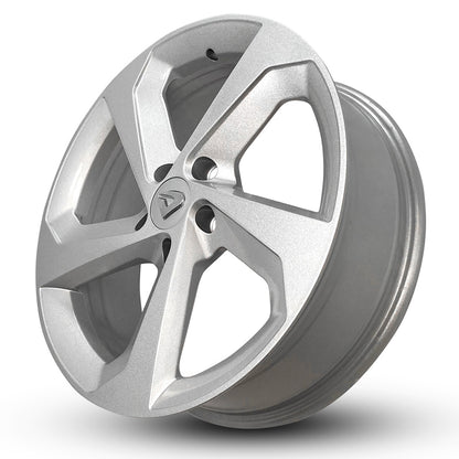 Roda F-PACE Aro 18" tala 6"  Prata Brilhante
