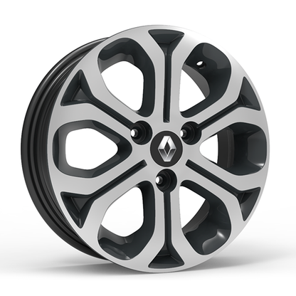 Roda Original Renault Kwid 14 X 4,5'' Volcano Furação 3x100mm