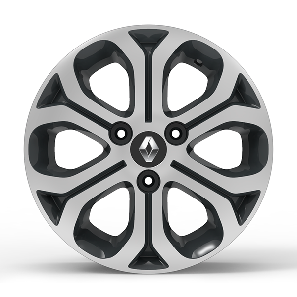 Roda Original Renault Kwid 14 X 4,5'' Volcano Furação 3x100mm