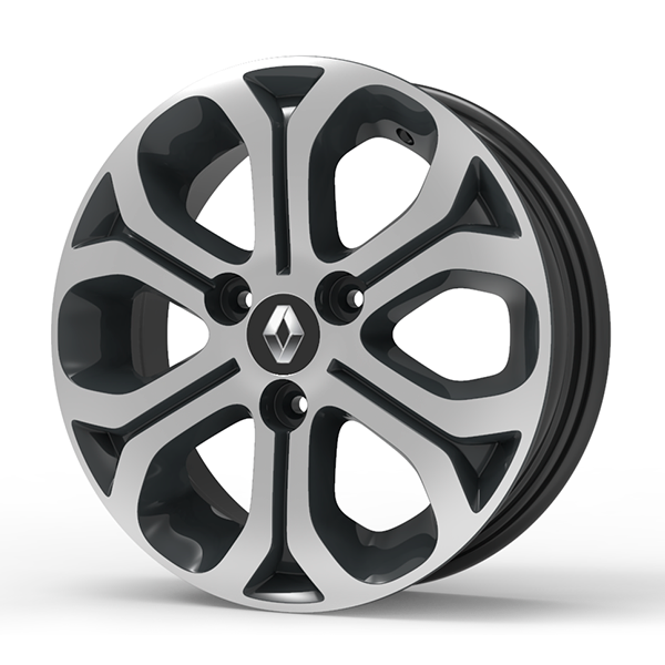 Roda Original Renault Kwid 14 X 4,5'' Volcano Furação 3x100mm
