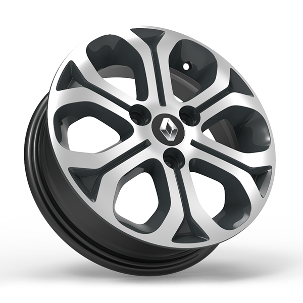 Roda Original Renault Kwid 14 X 4,5'' Volcano Furação 3x100mm