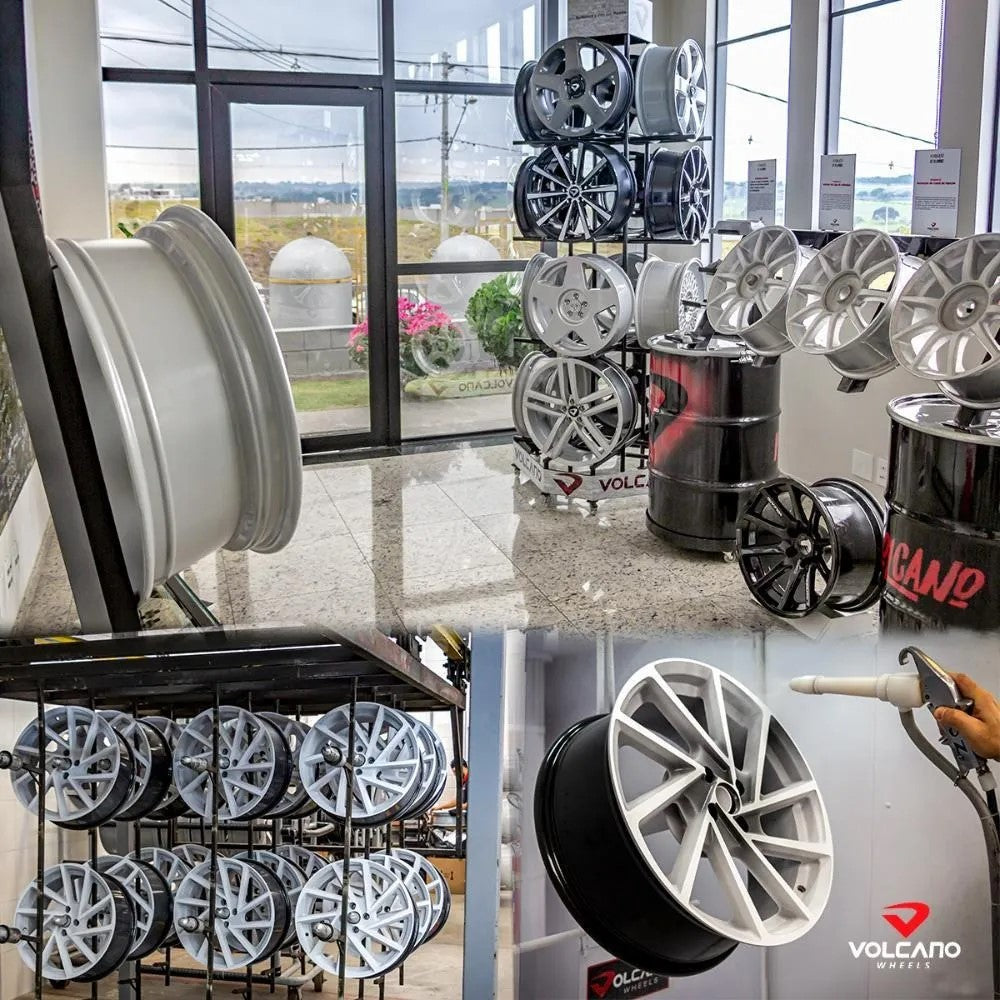 Roda Original Renault Kwid 14 X 4,5'' Volcano Furação 3x100mm