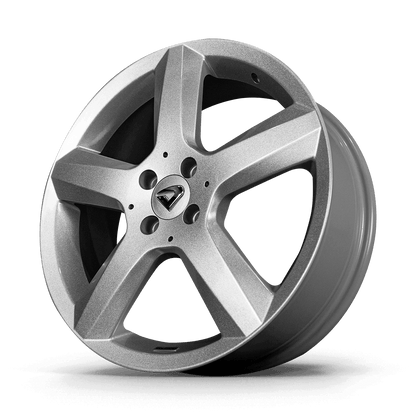 Roda SLK Aro 18" Tala 6" - Prata Brilhante