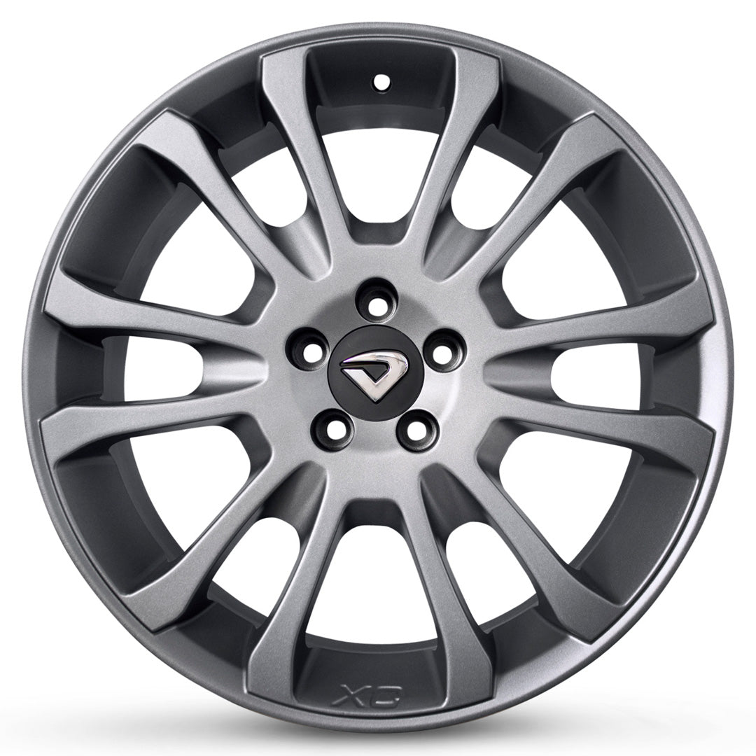 Roda THOR Aro 17" tala 6"  Grafite Fosco