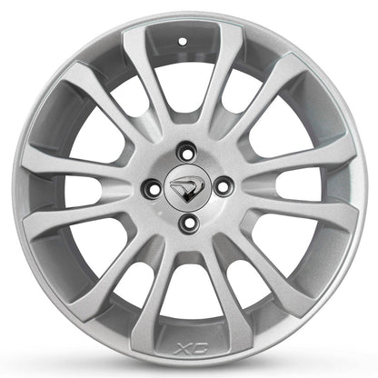 Roda THOR Aro 17" tala 6"  Prata Brilhante
