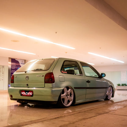 Roda TSi 96 Aro 18" tala 6"  Prata Brilhante