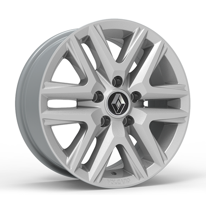 Roda Volcano ATTACK 16" OROCH Aro 16" tala 7" Prata diamantado