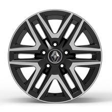 Roda Volcano ATTACK 16" OROCH Aro 16" tala 7" Preto Diamantado