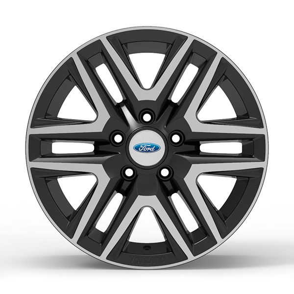 Roda Volcano ATTACK 16" RANGER Aro 16" tala 7" Preto Diamantado