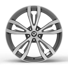 Roda Volcano BREMEN Aro 20" tala 8,5" Grafite brilhante diamantado