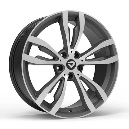 Roda Volcano BREMEN Aro 20" tala 8,5" Grafite fosco diamantado