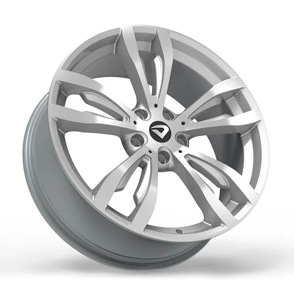 Roda Volcano BREMEN Aro 20" tala 8,5" Prata diamantado