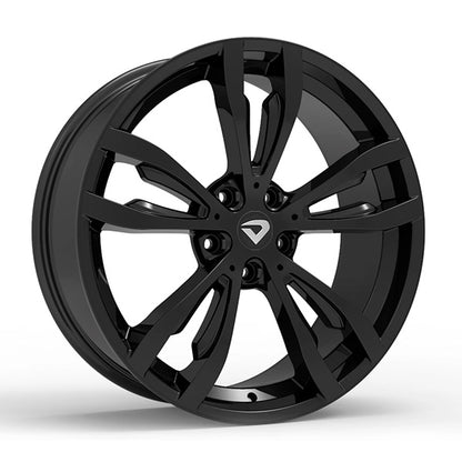 Roda Volcano BREMEN Aro 20" tala 8,5" Preto Brilhante