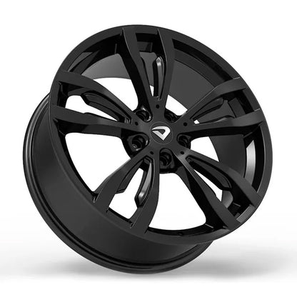 Roda Volcano BREMEN Aro 20" tala 8,5" Preto Brilhante